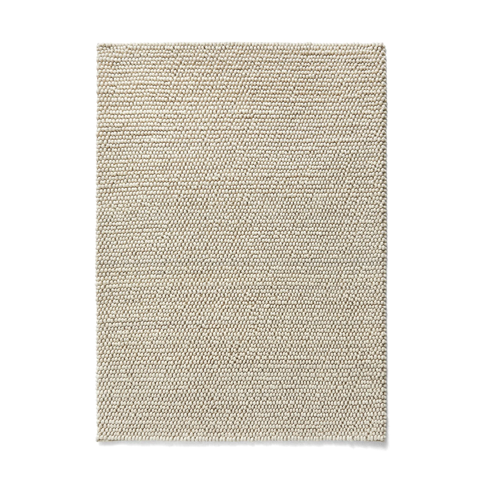 Peas wool rug 170x240 cm, Soft grey HAY