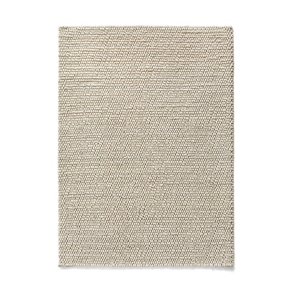 HAY Peas wool rug 170x240 cm Soft grey | Scandinavian Design | Wool rugs | Grey