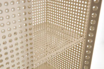 Perforated Cabinet cabinet large - Eggshell - HAY