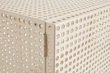 Perforated Cabinet cabinet large - Eggshell - HAY