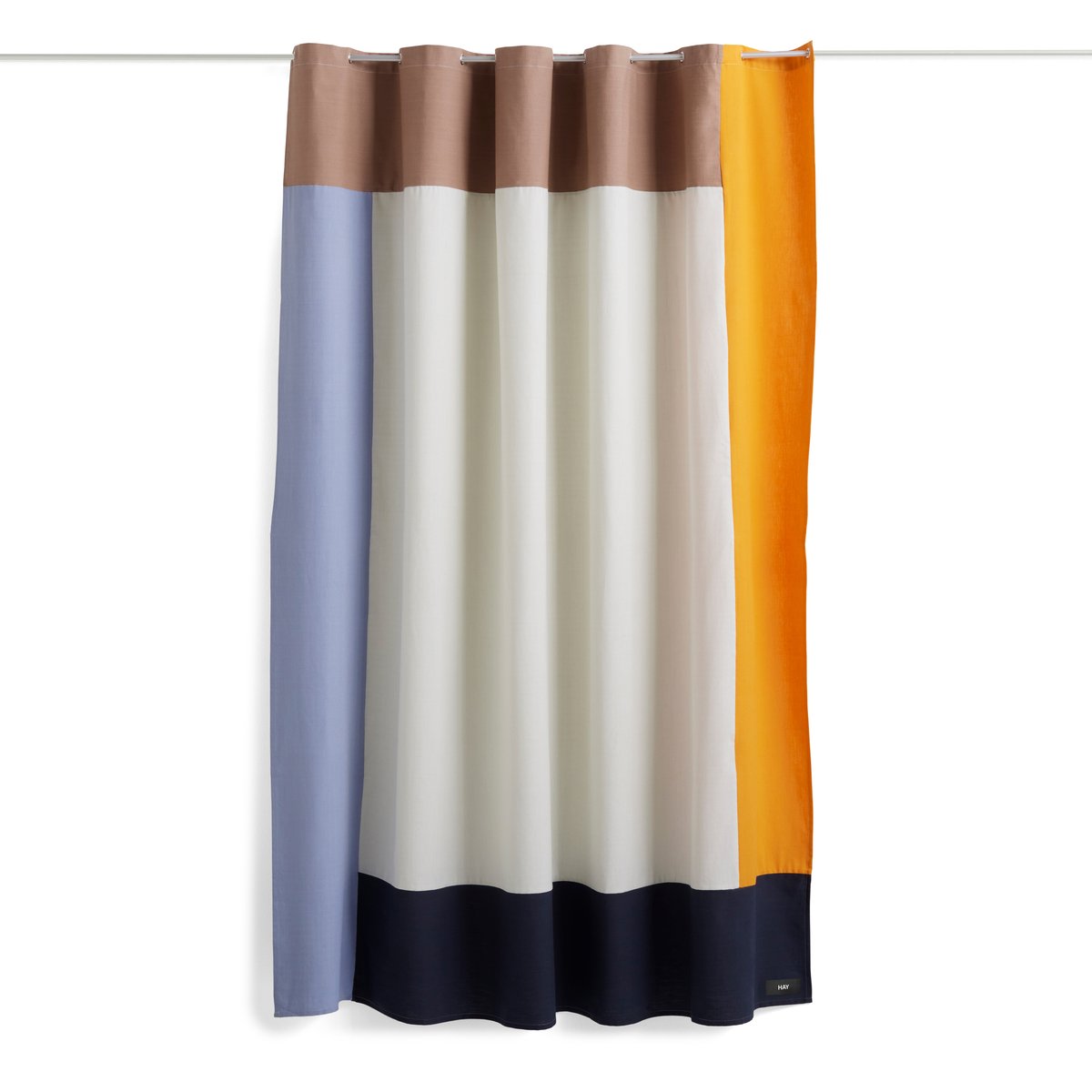 HAY Pivot shower curtain 180x200 cm Cream | Scandinavian Design | Shower curtains | Beige