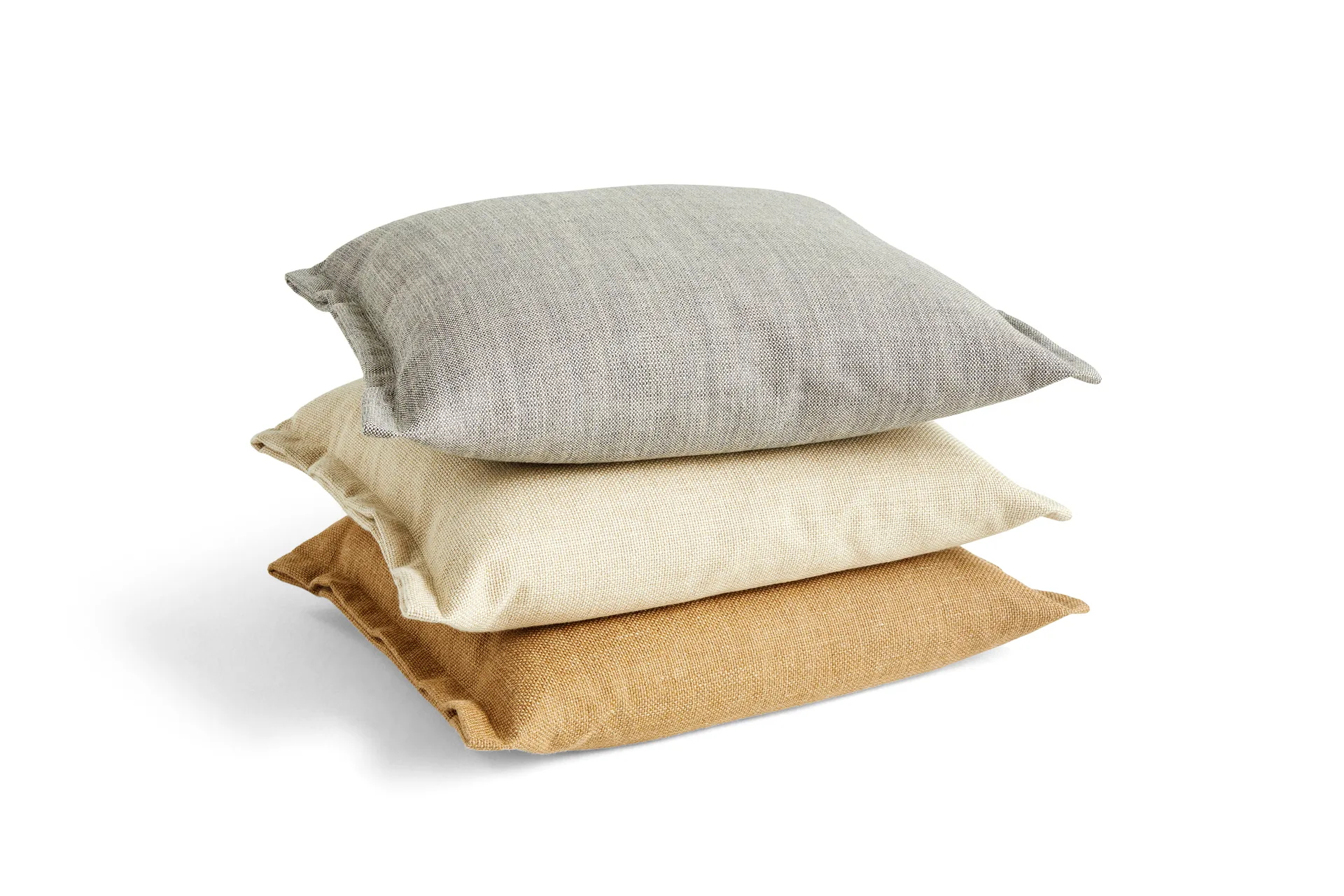 Plica structure cushion 55x60 cm, Salt pepper HAY