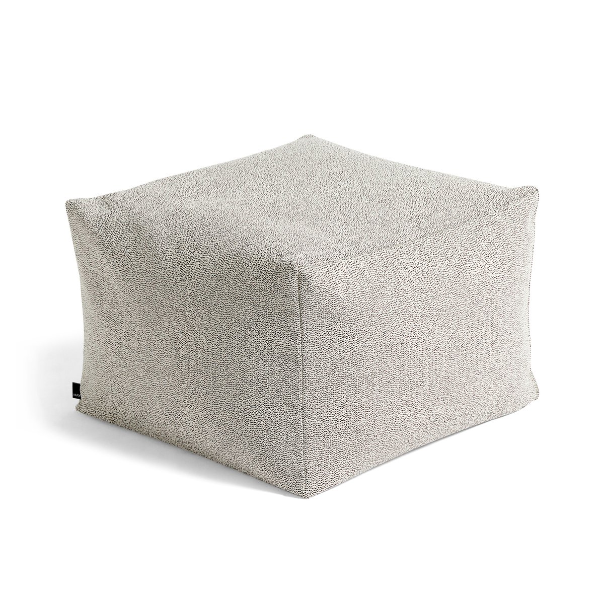 HAY Pouf sit pouf sprinkle 59x59 cm cream | Scandinavian Design | Sitting poufs | Beige