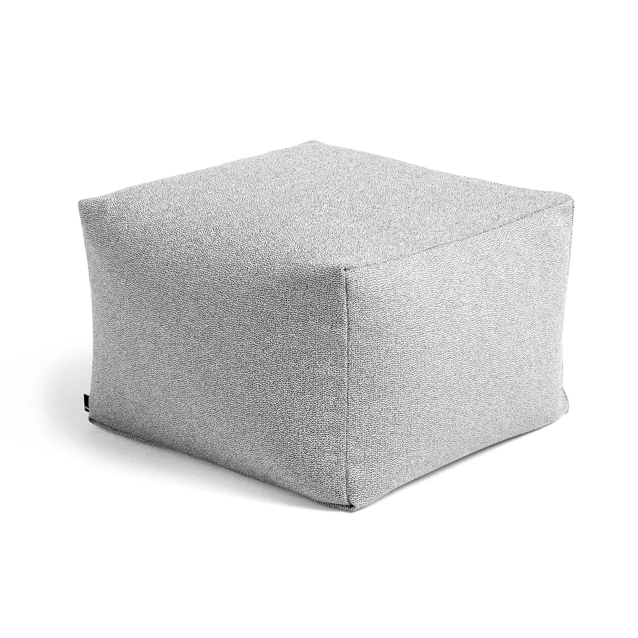 HAY Pouf sit pouf sprinkle 59x59 cm grey | Scandinavian Design | Sitting poufs | Grey