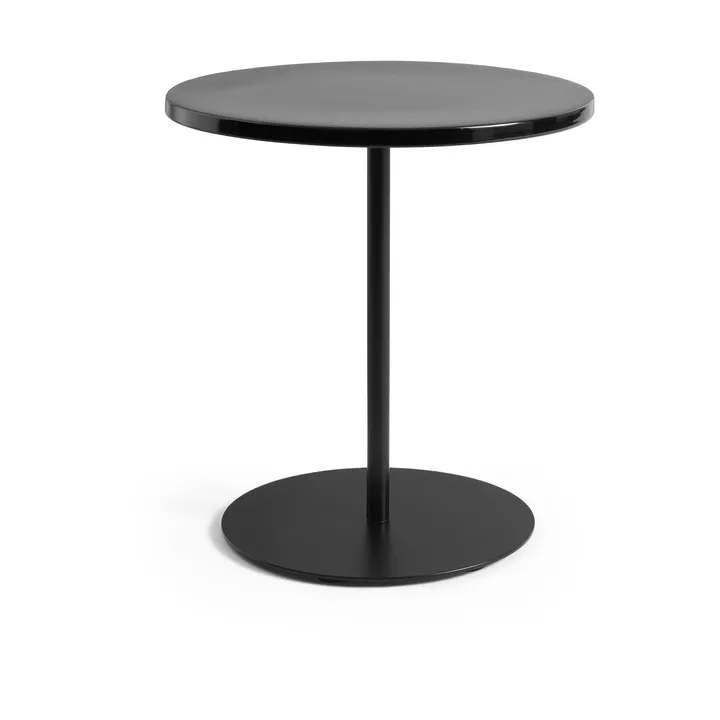 Pyro coffee table Ø45 cm - Black-black - HAY