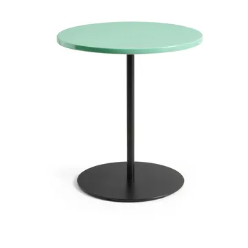 Pyro coffee table Ø45 cm - Soft jade-black - HAY