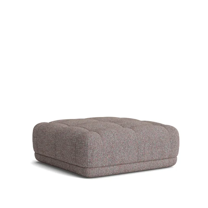 Quilton ottoman - Fabric Swarm multi - HAY