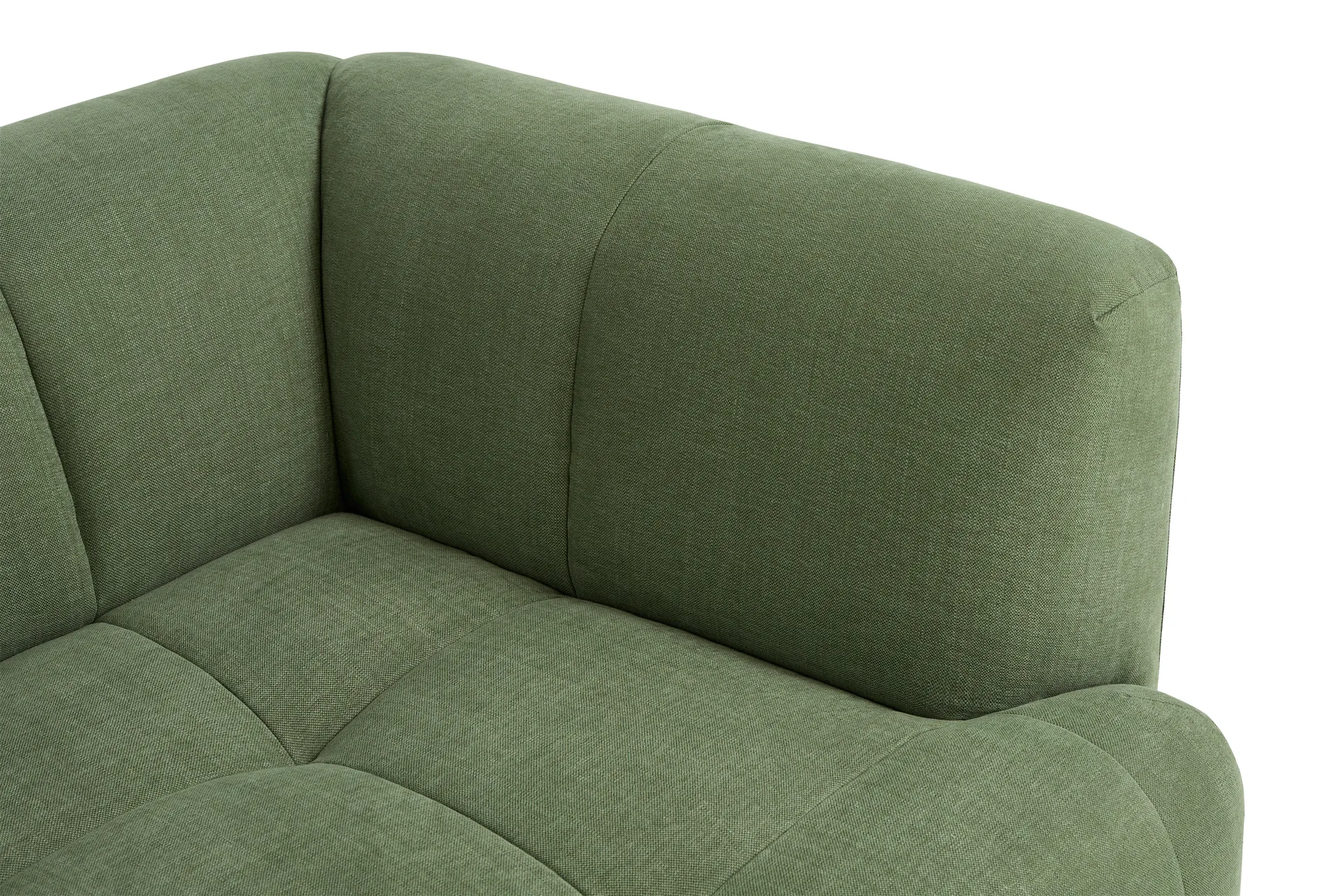 Quilton sofa 2-seater 214 cm, Linara 100-Tarragon HAY
