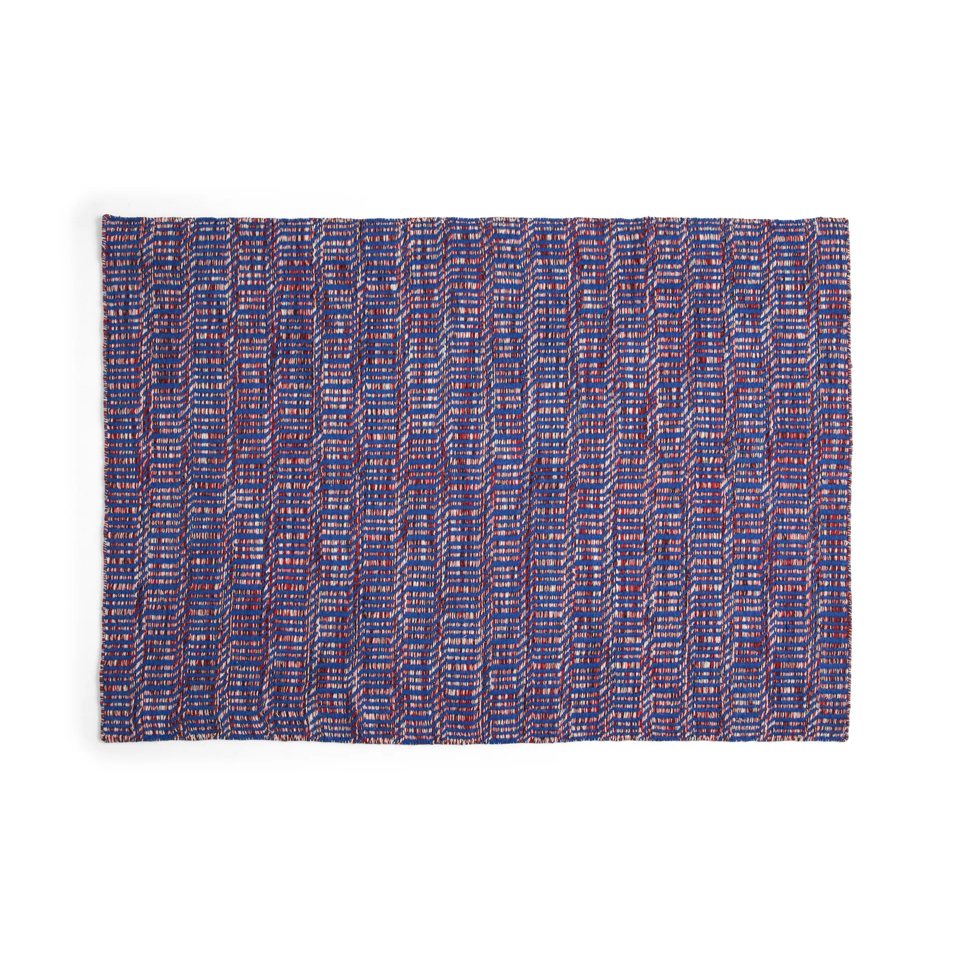 Radio rug, Red-blue 140x200 cm HAY