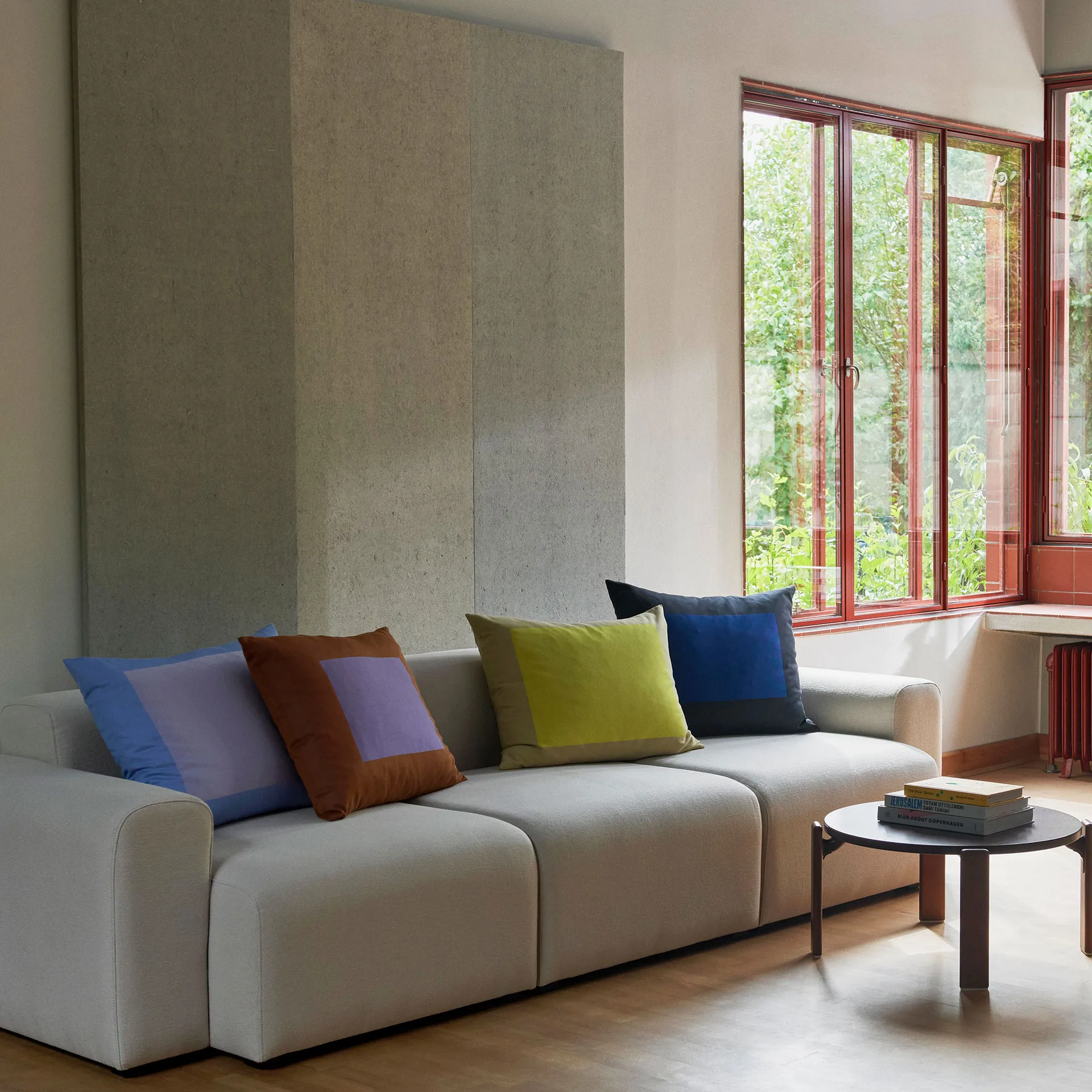 Ram cushion 48x60 cm, Dark blue HAY