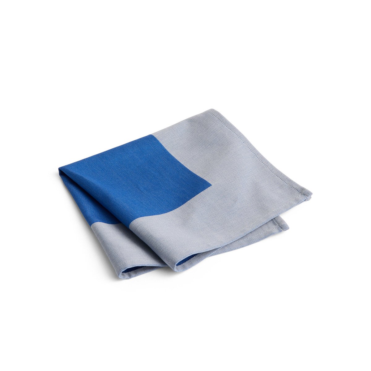HAY Ram fabric napkin 40x40 cm Blue | Scandinavian Design | Linen & cotton napkins | Blue
