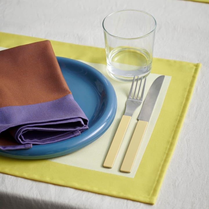 Ram placemat 31x43 cm - Yellow - HAY