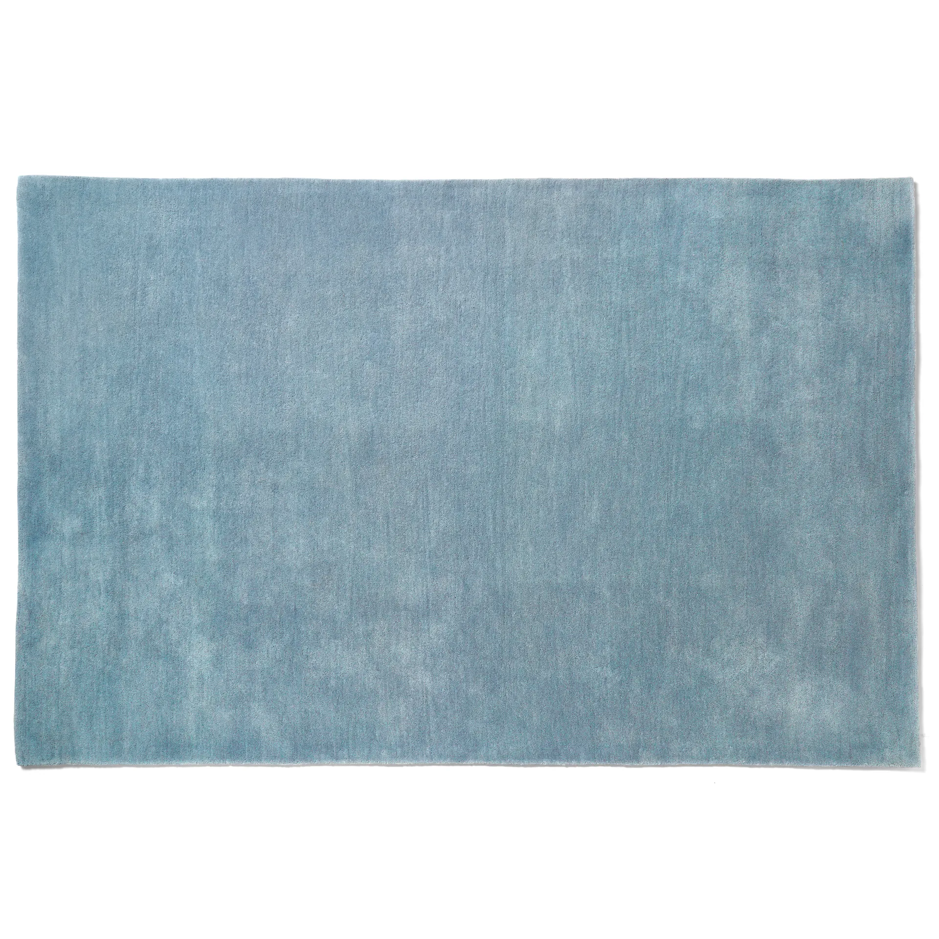 Raw wool rug No 2 170x240 cm, Light-blue HAY