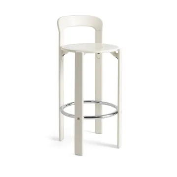 Rey bar stool 75 cm - Cream white - HAY