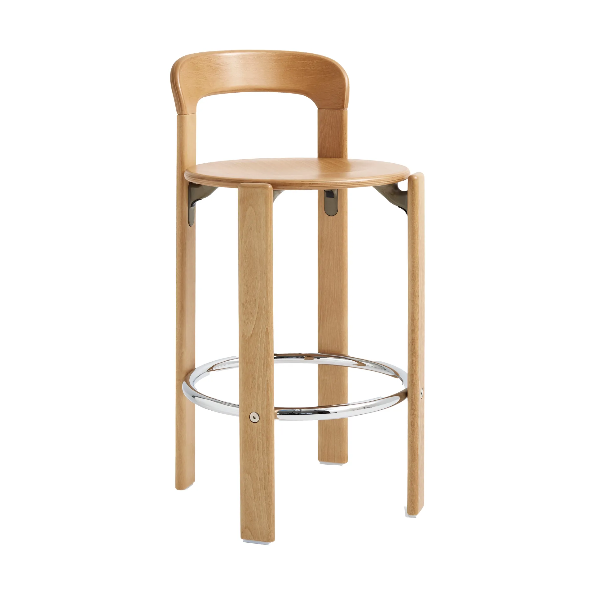 Rey bar stool low 65 cm, Golden HAY