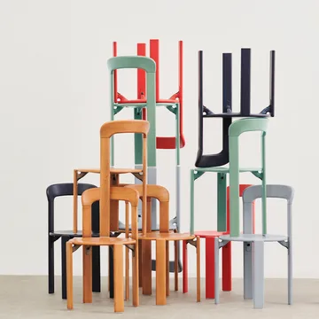 Rey chair - slate blue - HAY