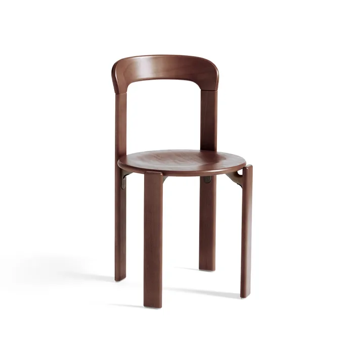 Rey chair - umber brown - HAY