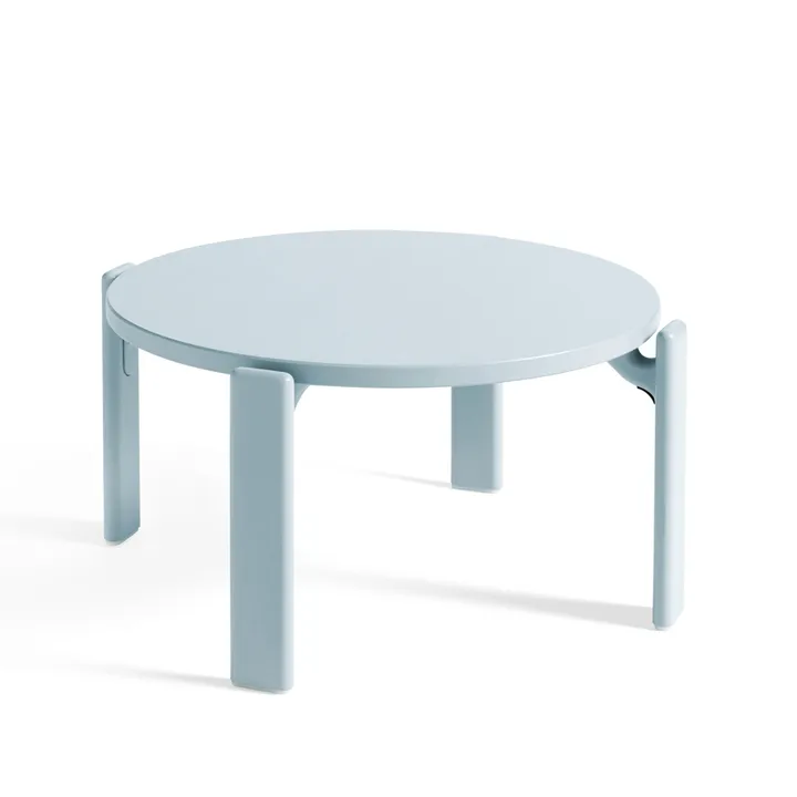 Rey coffee table Ø66,5x32 cm - slate blue - HAY