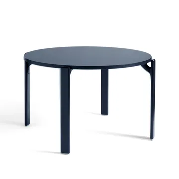 Rey dining table Ø128 cm - deep blue - HAY