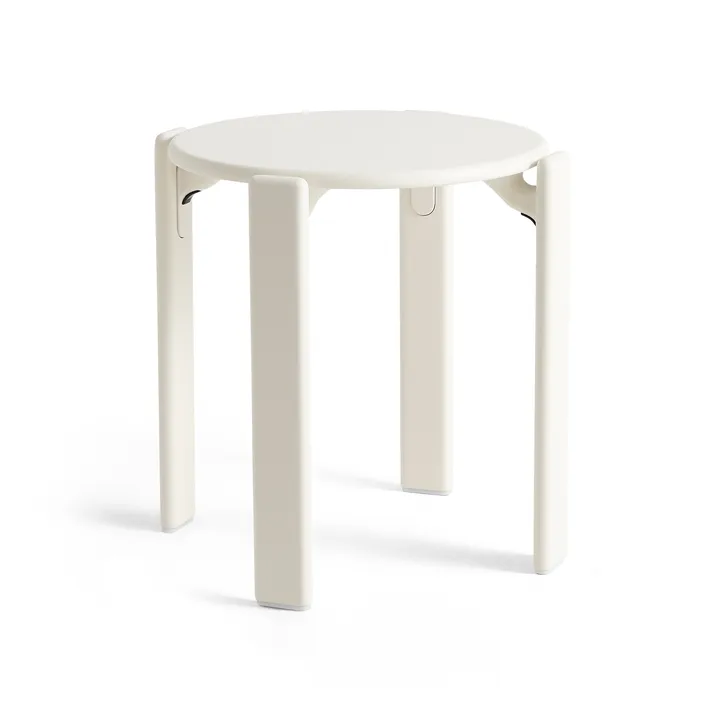 Rey round stool Ø46.5x46 cm - Cream white - HAY