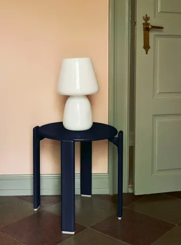 Rey round stool Ø46.5x46 cm - Deep blue - HAY