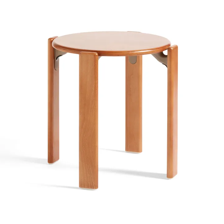 Rey round stool Ø46.5x46 cm - Golden - HAY