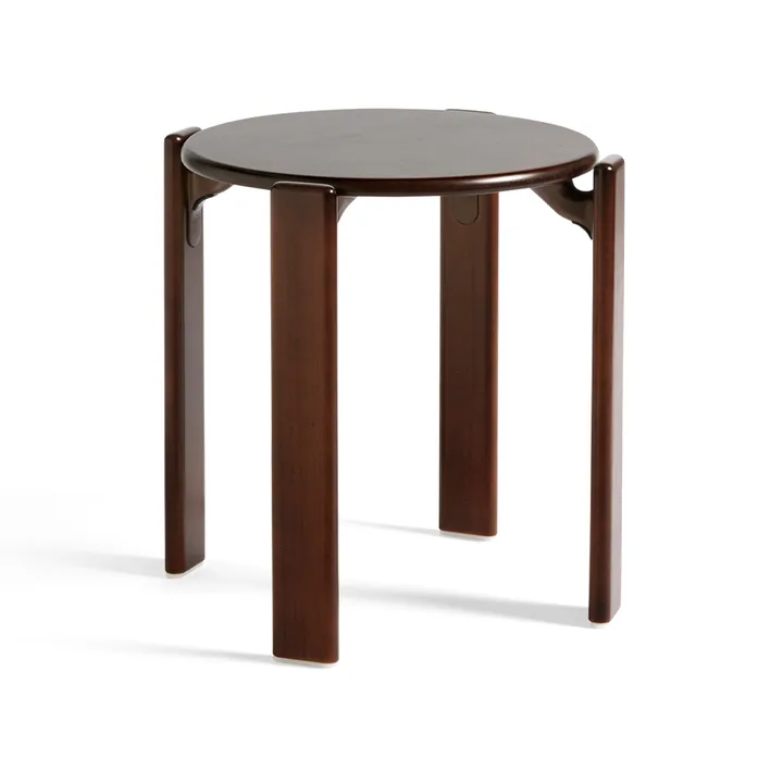 Rey stool Ø46,5x46 cm - Umber brown - HAY