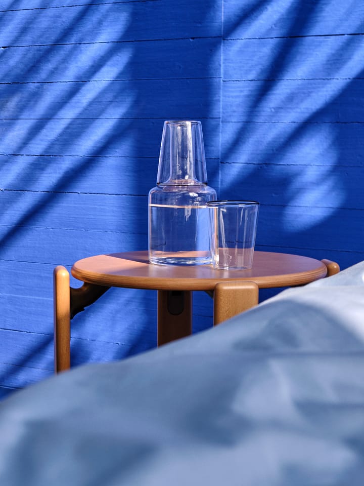 Rim glass 30 cl 2-pack clear, Black HAY
