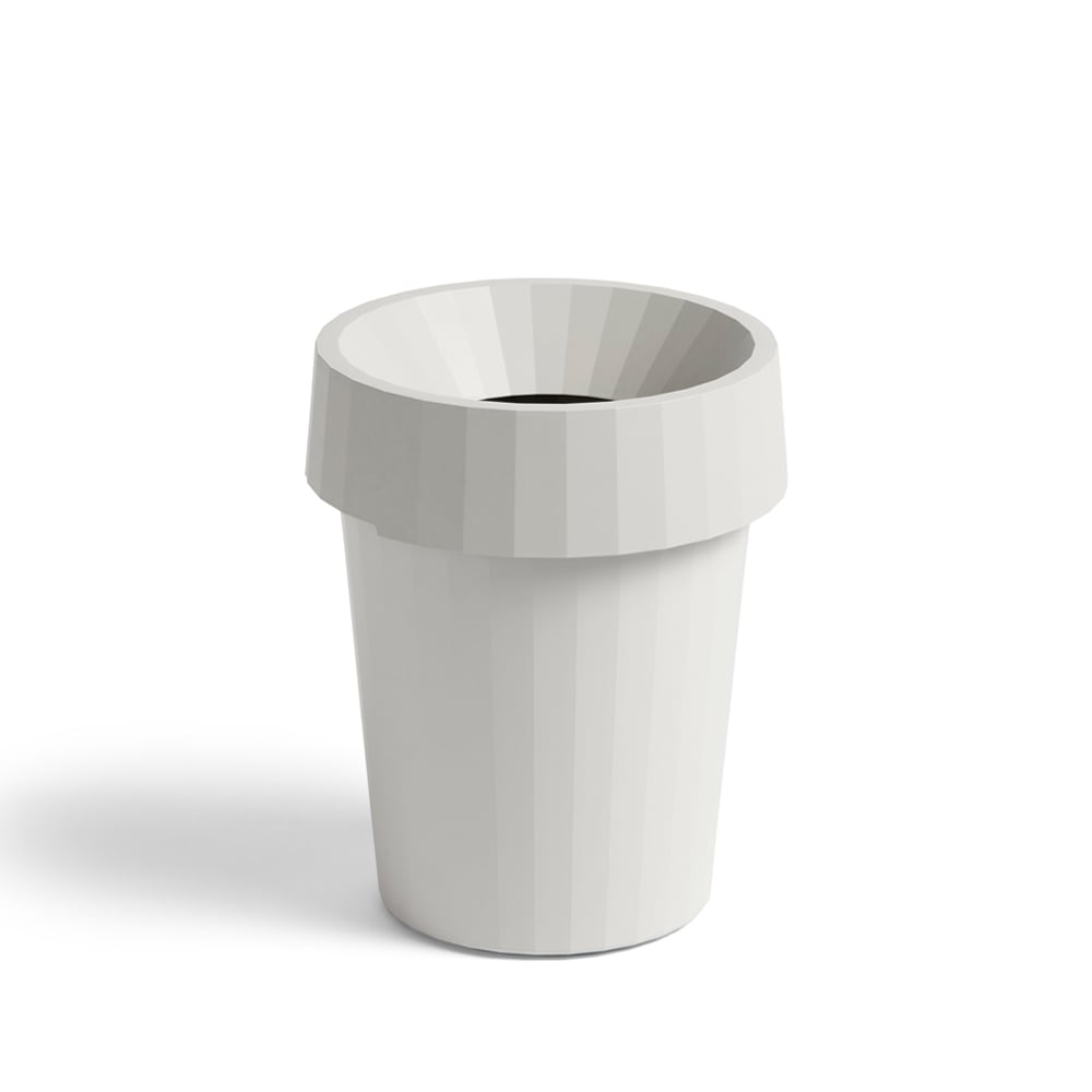 HAY Shade pappersbasket Off-white, 14 l | Scandinavian Design | Waste paper baskets & bins | White