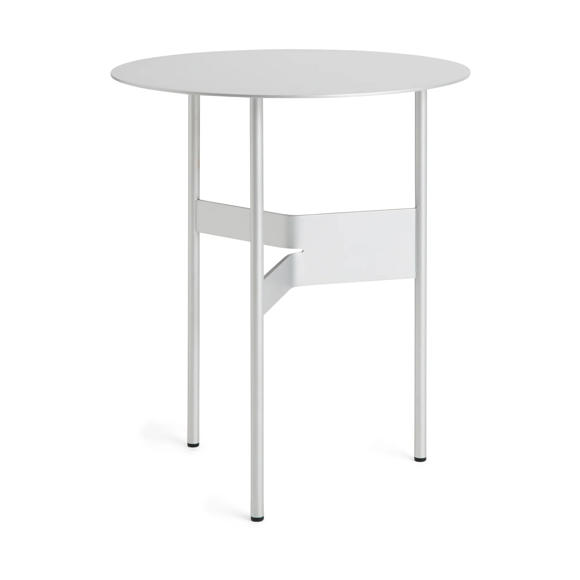 Shim coffee table Ø45 cm, Silver grey HAY