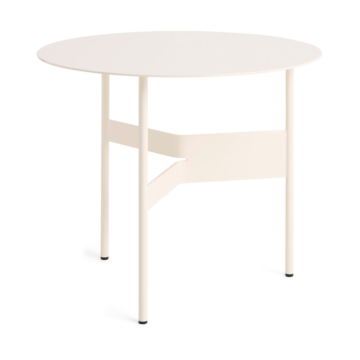 HAY Shim coffee table Ø54 cm Eggshell | Scandinavian Design | Coffee tables | White