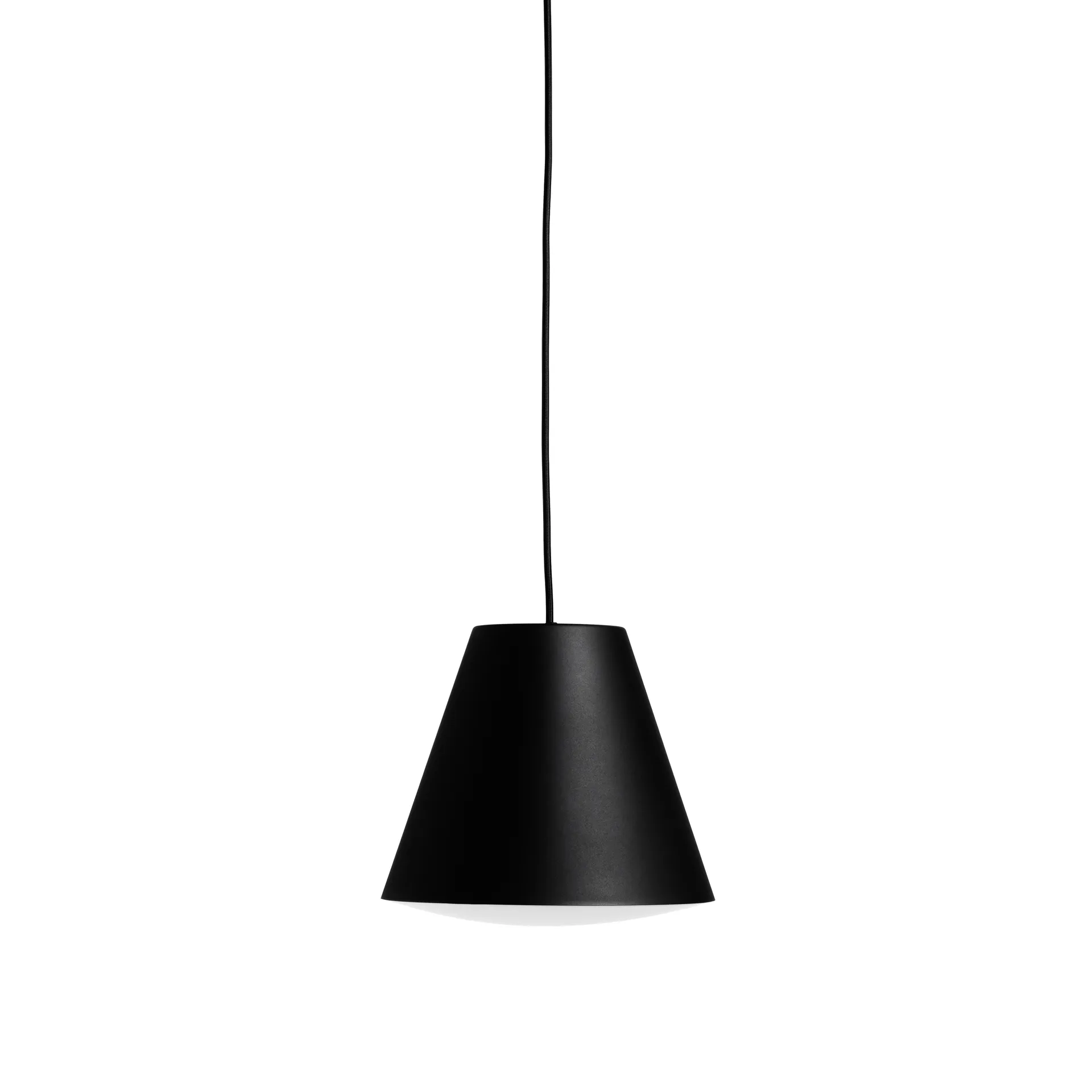 Sinker pendant pendant lamp S Ø23 cm, Soft black HAY