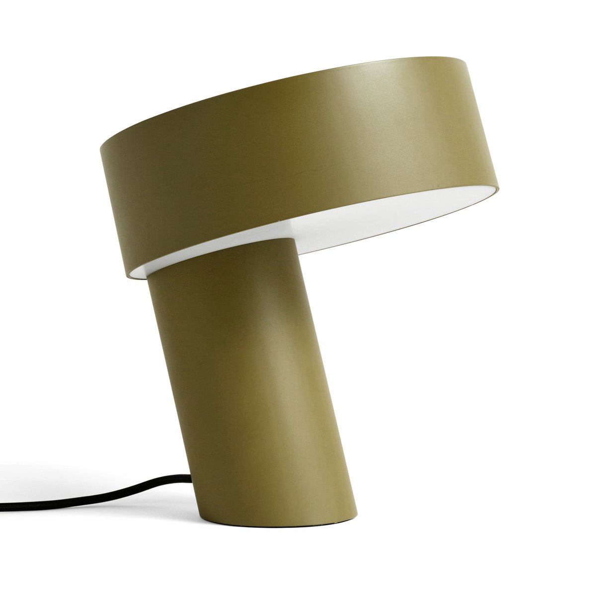 HAY Slant table lamp Khaki Green | Scandinavian Design | Desk & table lamps | Green