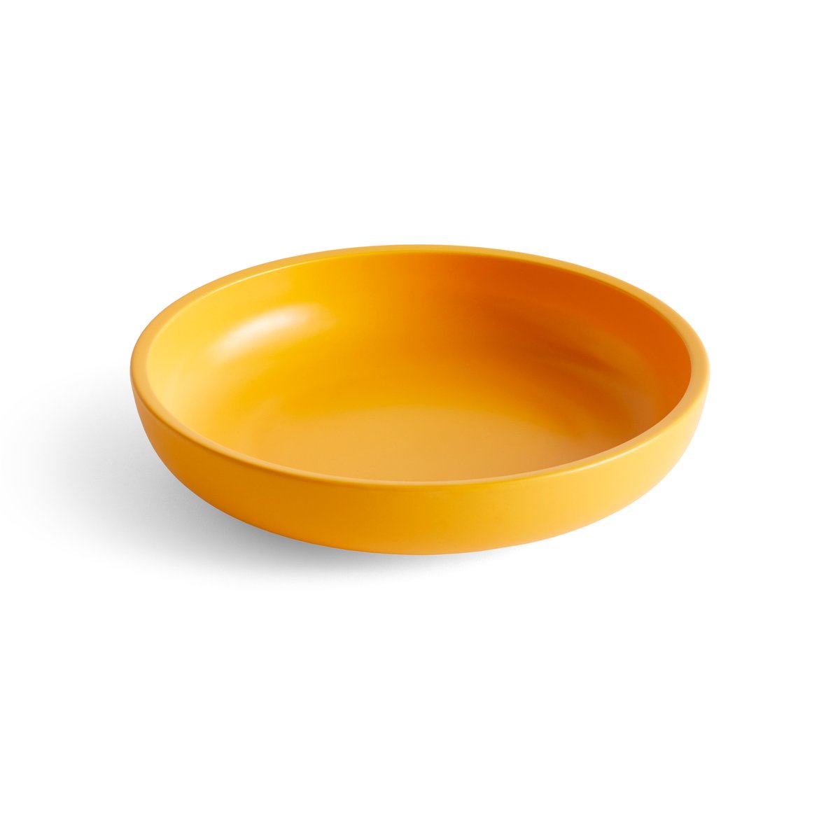 HAY Sobremesa serving bowl L o25 cm Yellow | Scandinavian Design | Serving platters & dishes | Yellow
