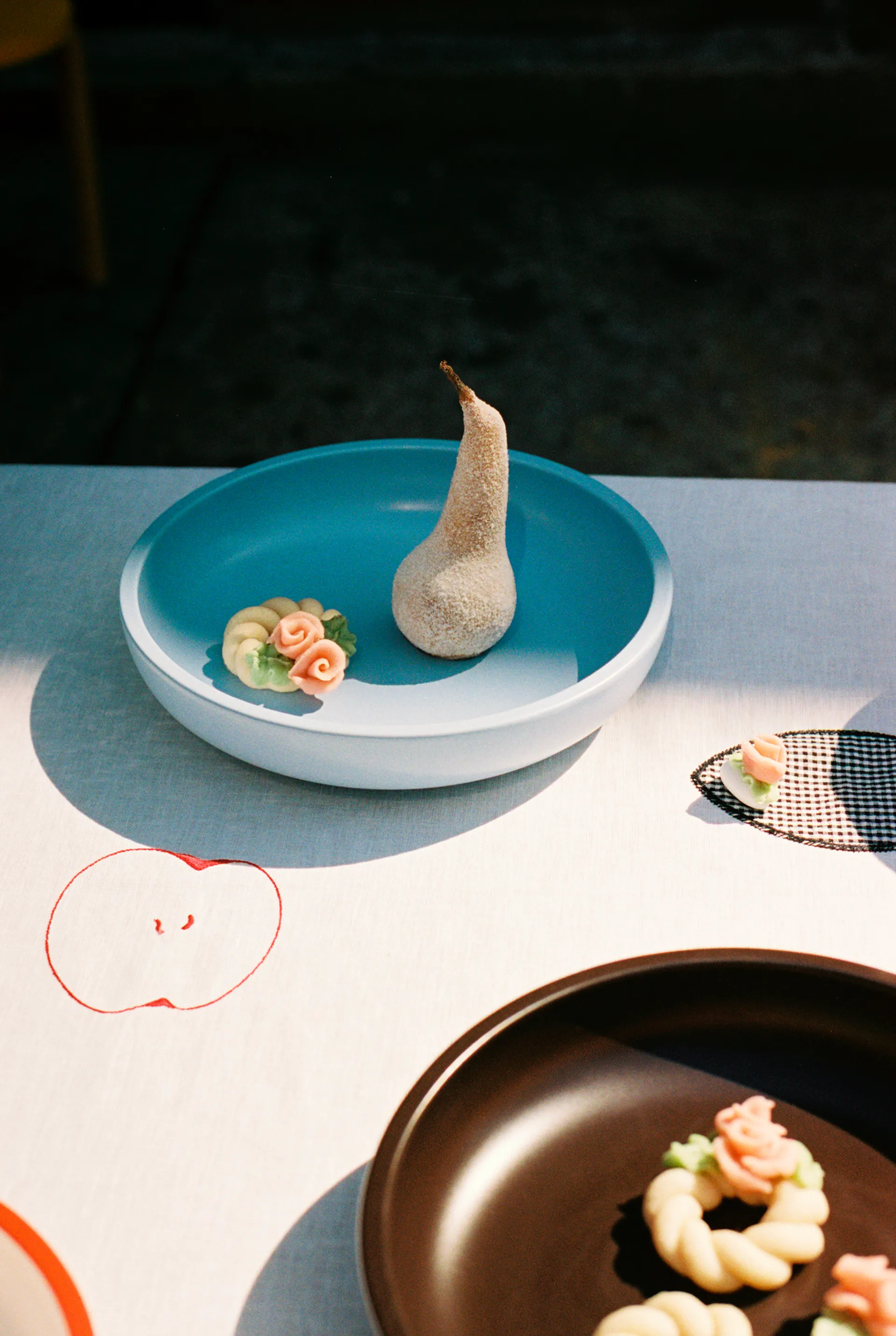 Sobremesa serving bowl M Ø23 cm, Dark brown HAY