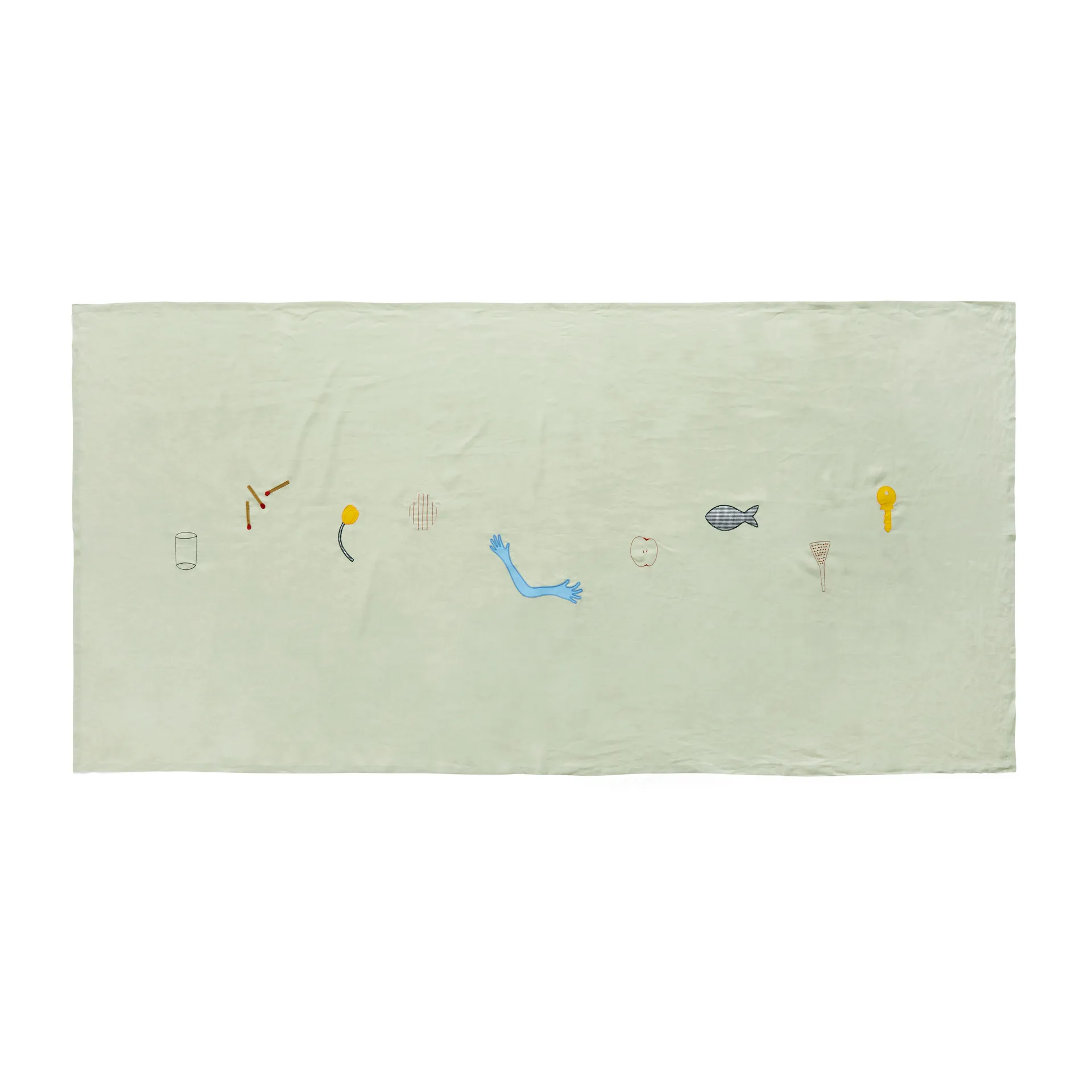 Sobremesa tablecloth 140x300 cm, Green HAY