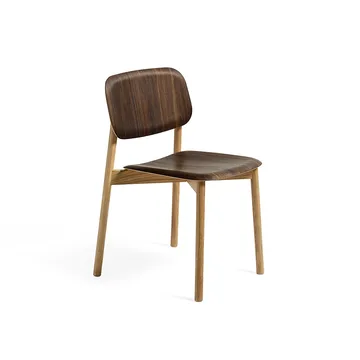 Soft Edge 60 chair - Smoked oak-oak frame - HAY