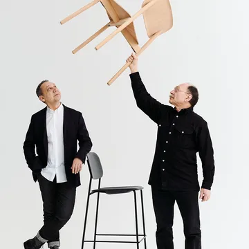 Soft Edge 60 chair - water-based lacquered oak - HAY