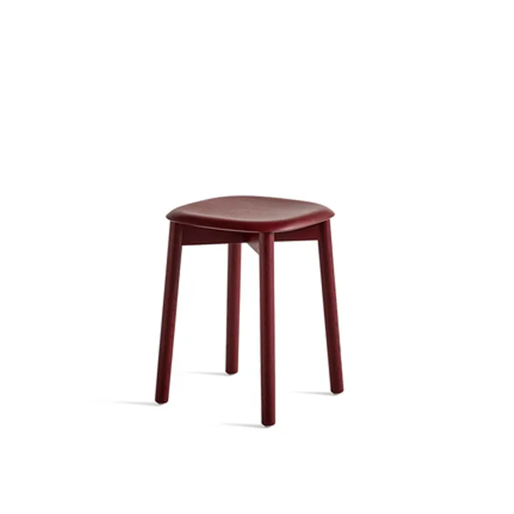 Soft Edge 72 stool - Fall red-fall red oak frame - HAY
