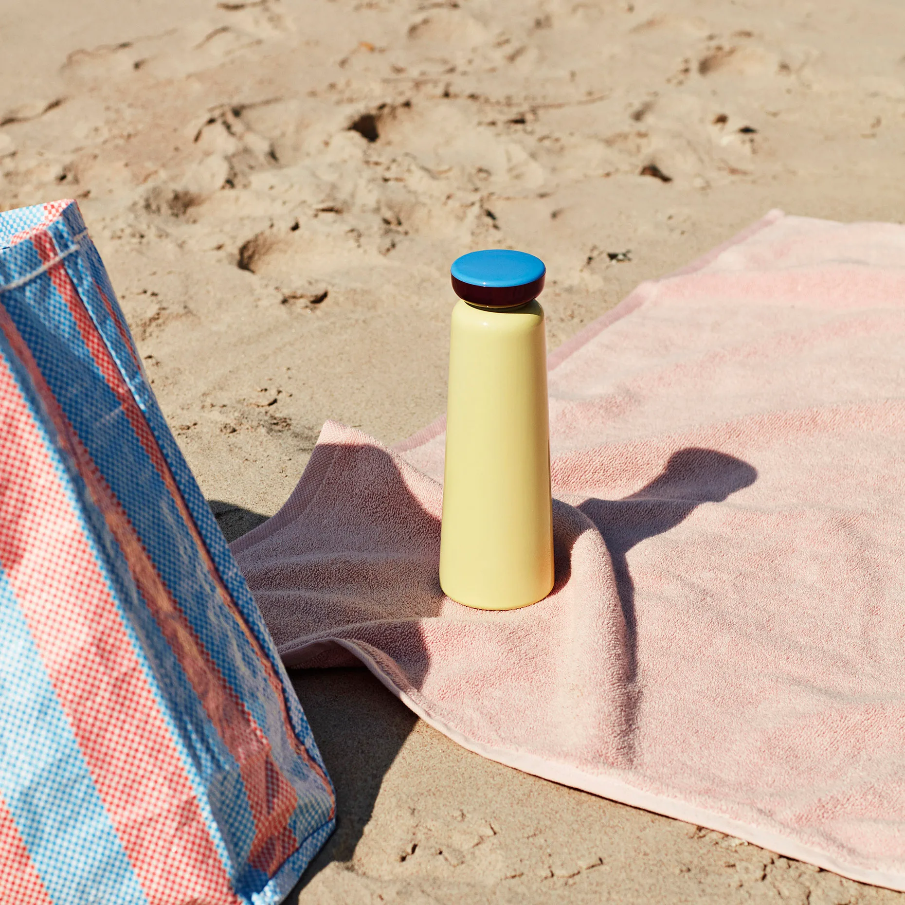 Sowden thermos bottle 0.35 litre, light yellow HAY