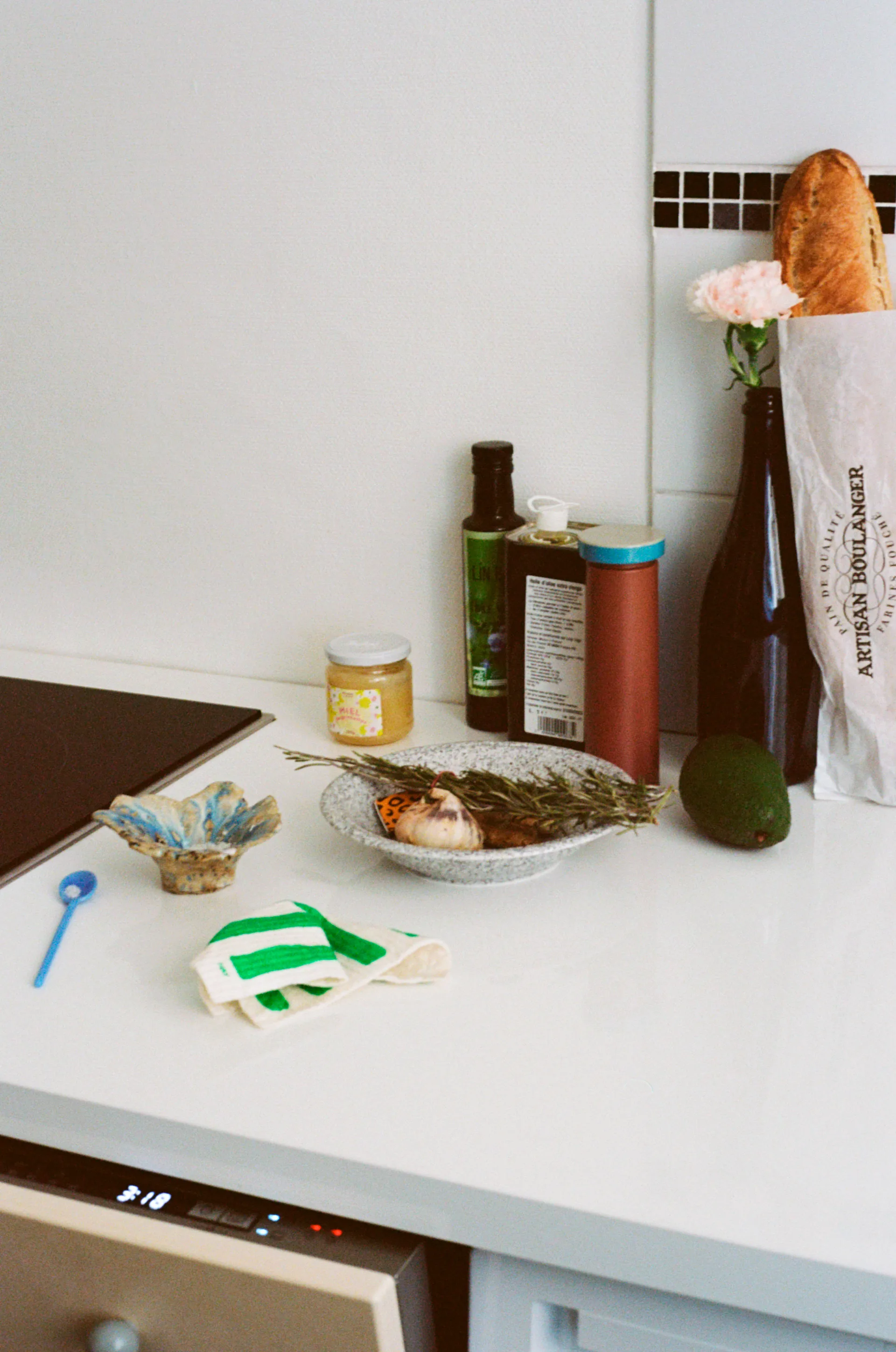 Sponge dishcloth 3-pack, White HAY