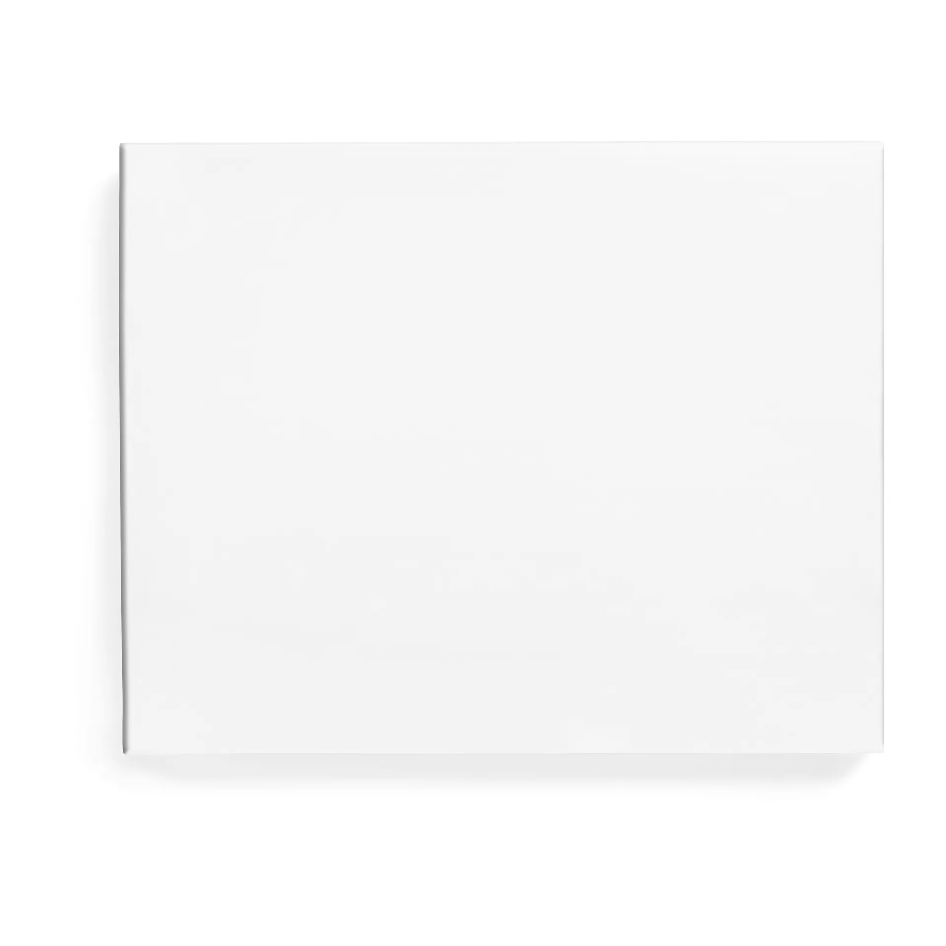 Standard fitted sheet 180x200 cm, White HAY