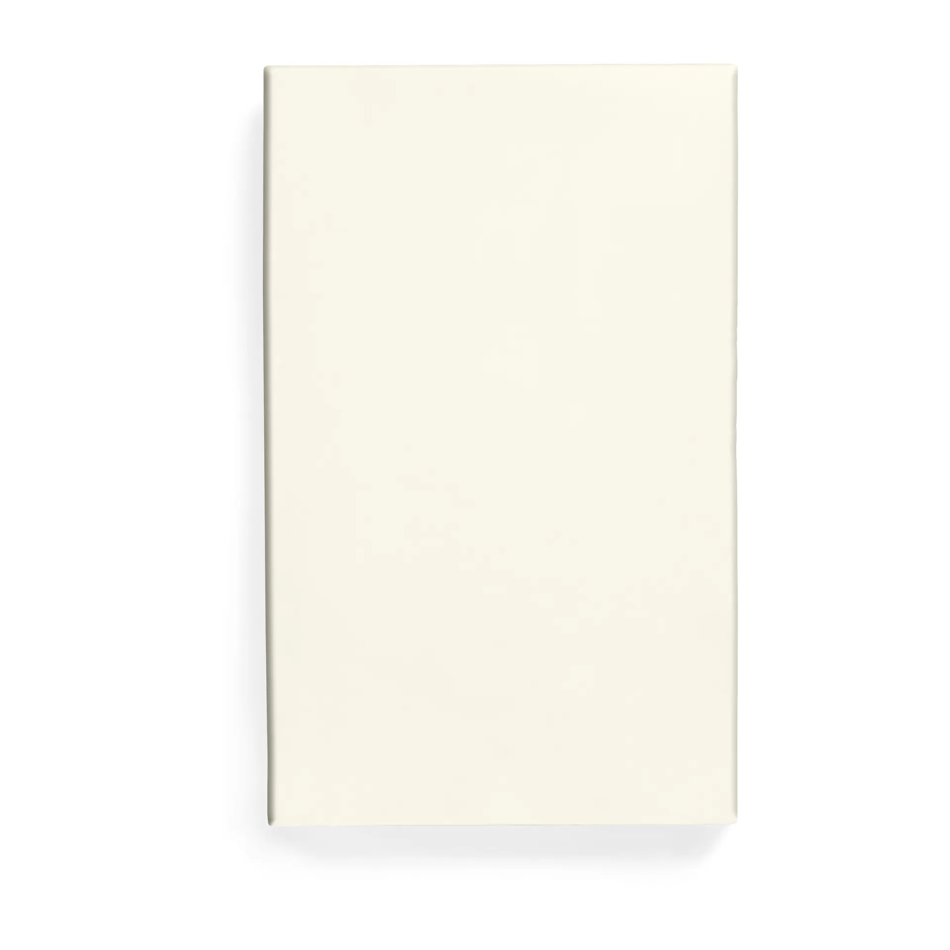 Standard fitted sheet 90x200 cm, Ivory HAY