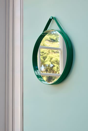 Strap Mirror - Green - HAY