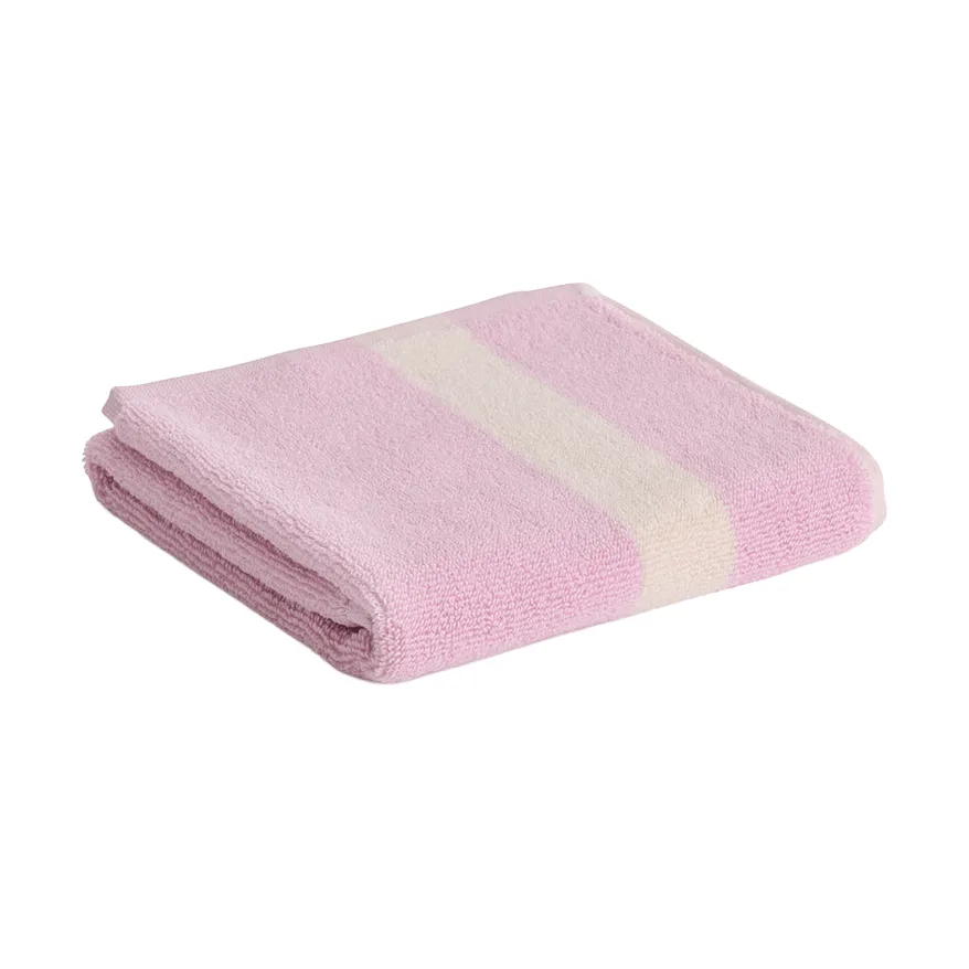 Stripe towel, Cool pink, 40x60 cm HAY