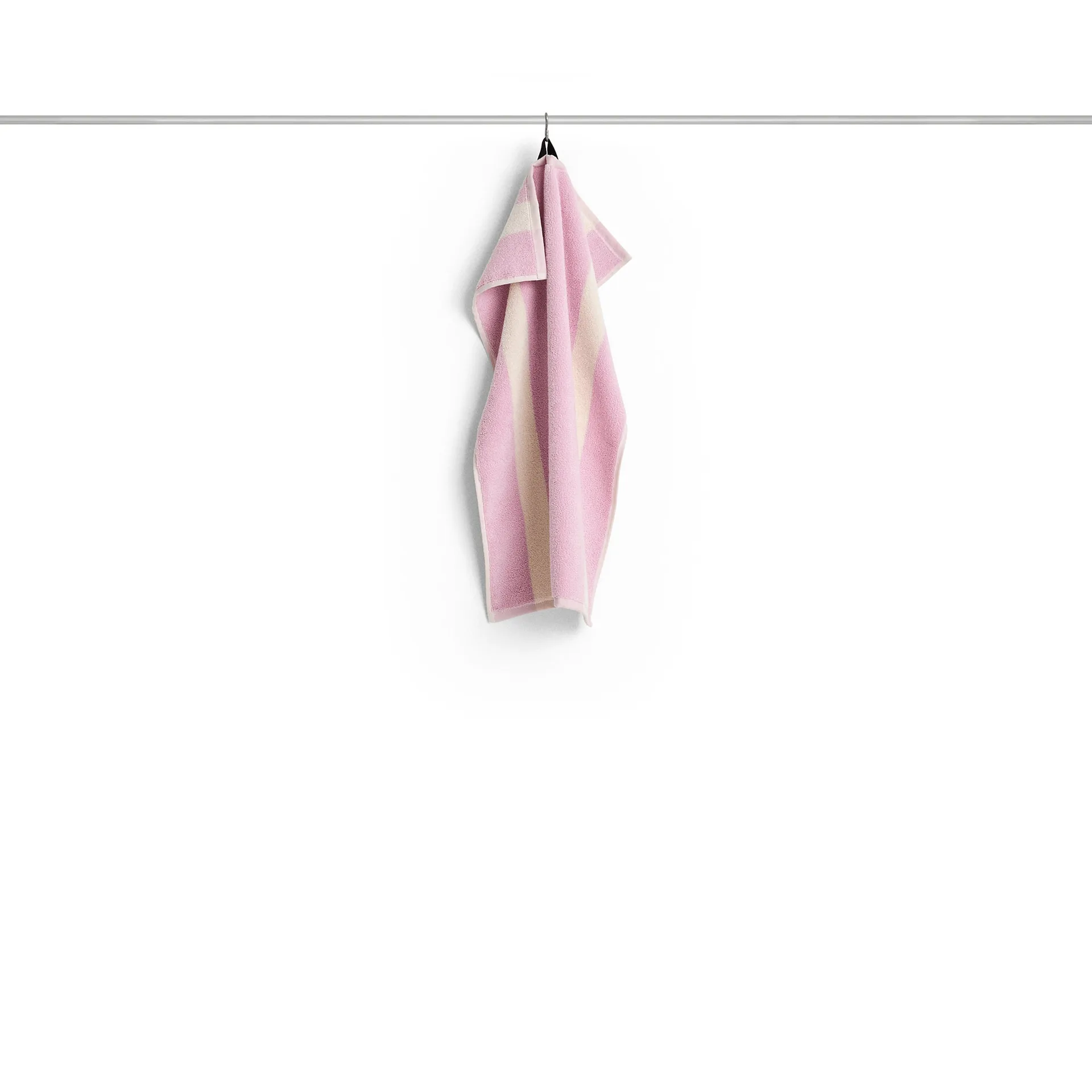 Stripe towel, Cool pink, 40x60 cm HAY