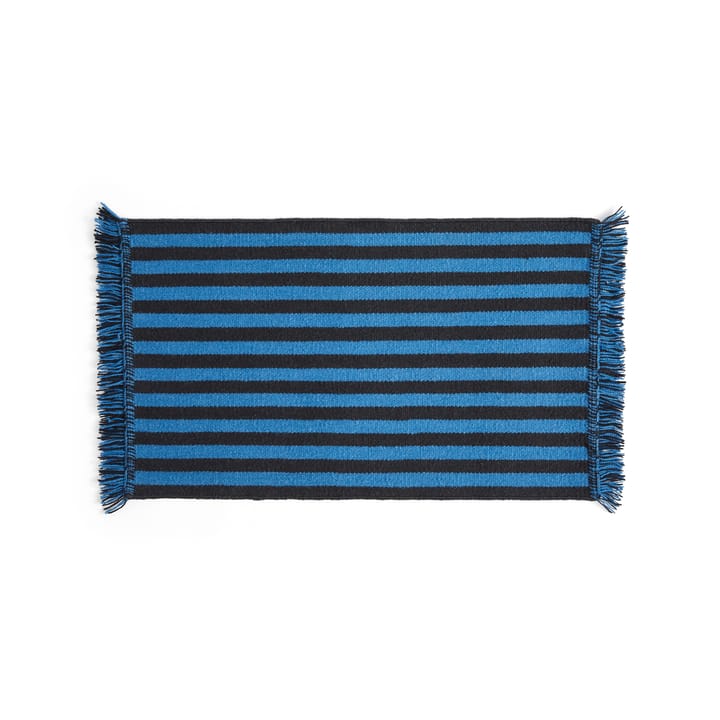 Stripes and Stripes doormat 52x95 cm - Blue - HAY