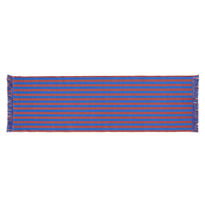 Stripes and Stripes rug  60x200 cm - cacao sky - HAY