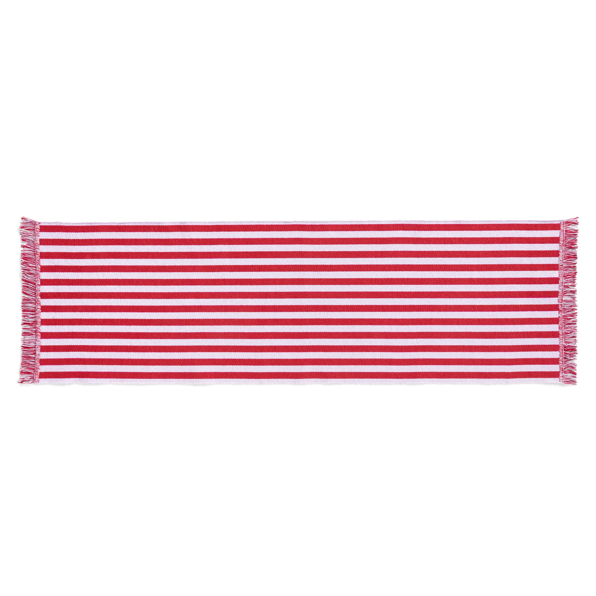 Stripes and Stripes rug 60x200 cm, Raspberry ripple HAY