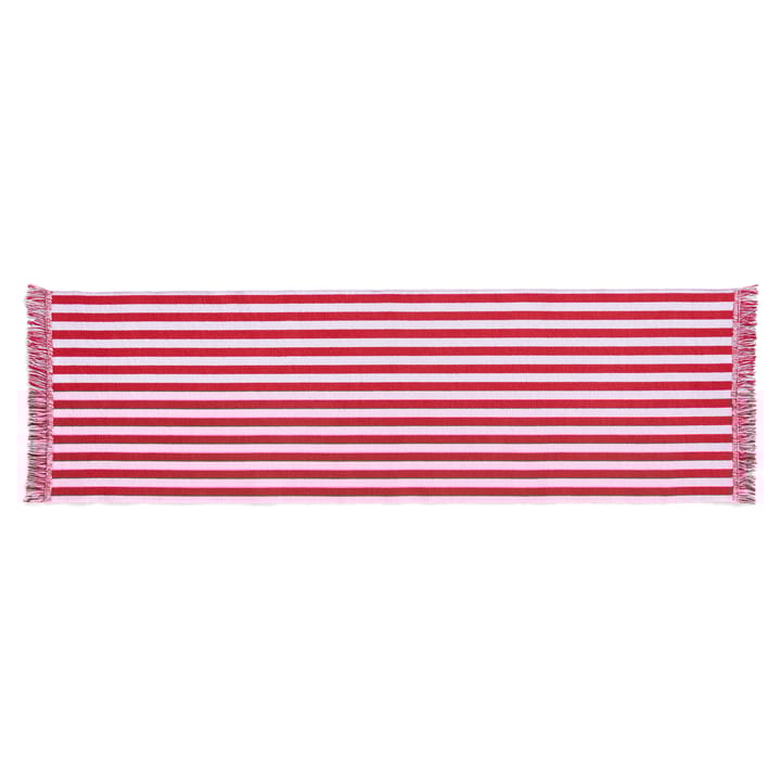 Stripes and Stripes rug 60x200 cm, Raspberry ripple HAY